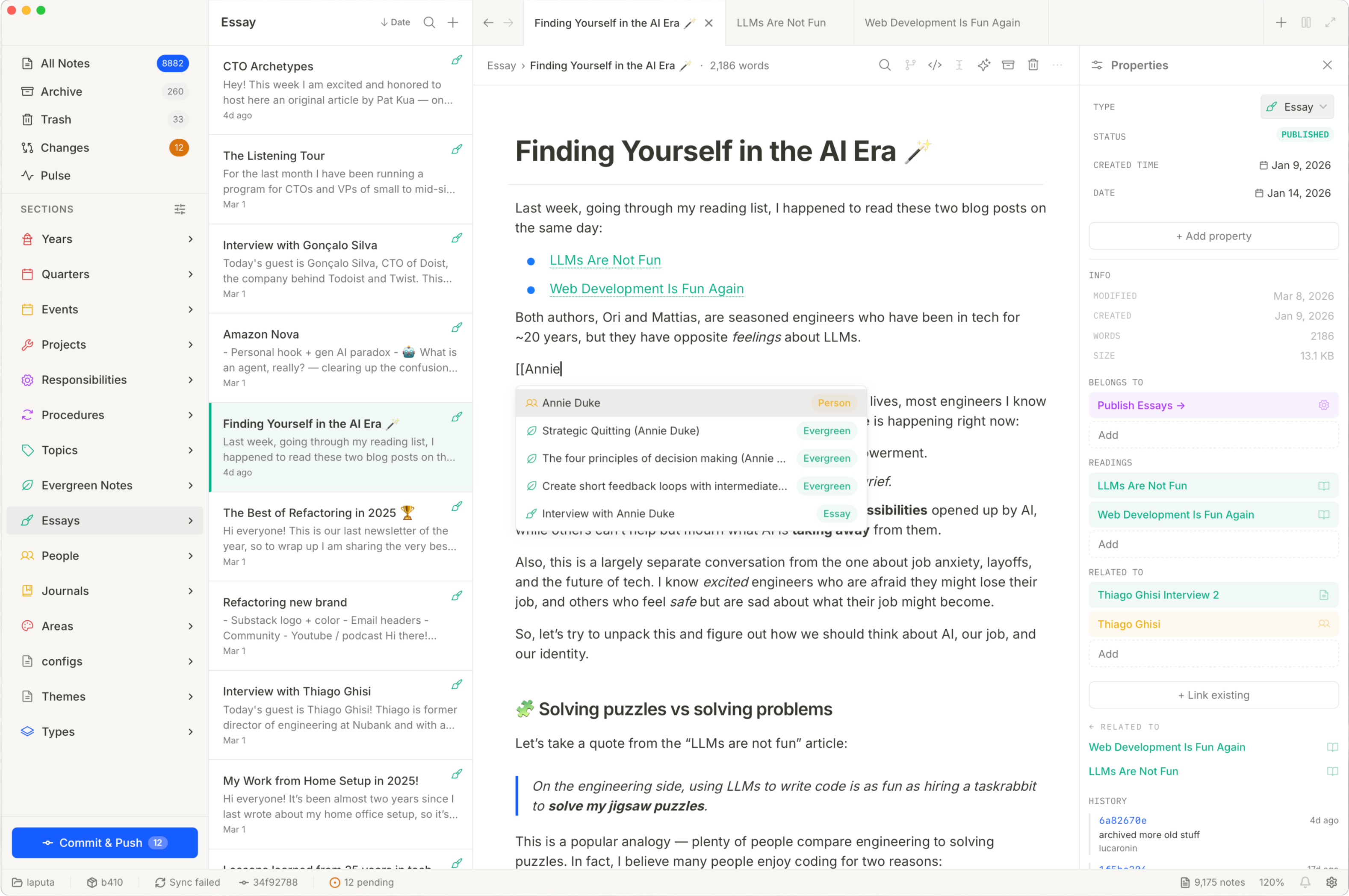 Tolaria app screenshot